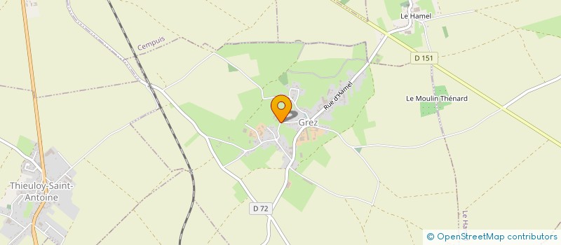 localisation de l'entreprise OBSTINYTEM  GREZ