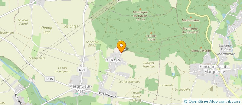 localisation de l'entreprise OBSY  MARGNY-SUR-MATZ