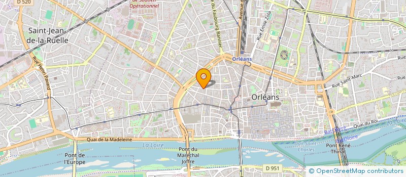 localisation de l'entreprise OBSYNE  ORLEANS