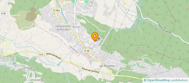 localisation de l'entreprise OBT à GARDANNE