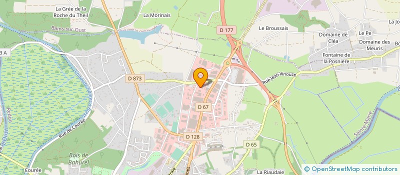 localisation de l'entreprise OBTEC à REDON