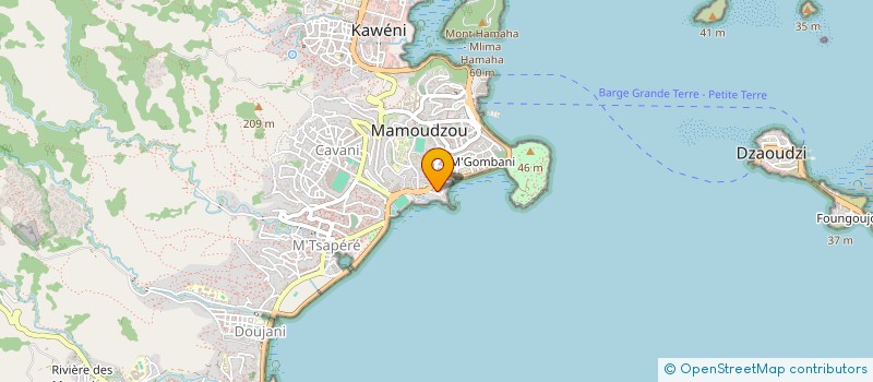 localisation de l'entreprise OBTINEO OCEAN INDIEN à MAMOUDZOU