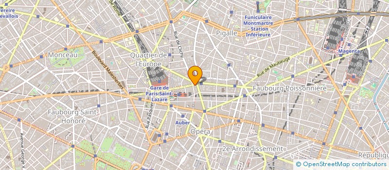 localisation de l'entreprise OBTON FRANCE à PARIS