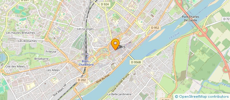 localisation de l'entreprise OBUDA  BLOIS