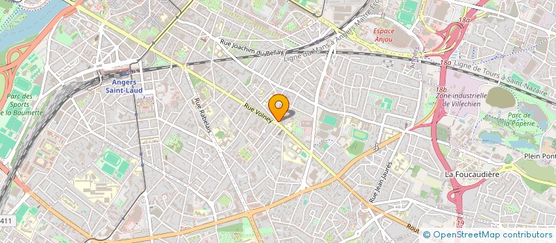 localisation de l'entreprise OBUREAU INVESTISSEMENT à ANGERS
