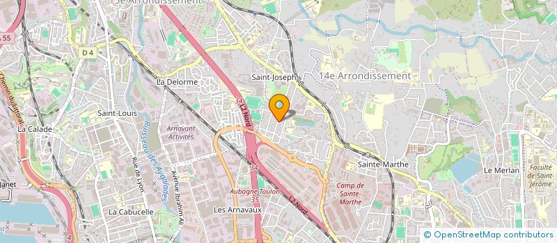 localisation de l'entreprise OBVIAM à MARSEILLE