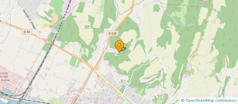 localisation de l'entreprise OBVIAM  CREST