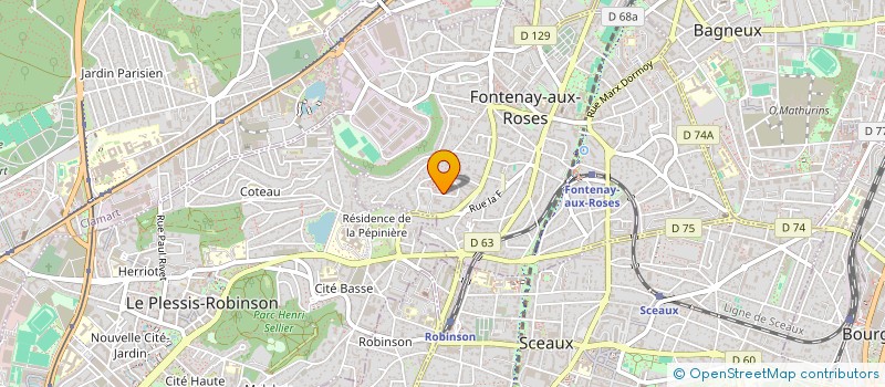 localisation de l'entreprise OBVIOUS à FONTENAY-AUX-ROSES