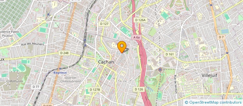 localisation de l'entreprise OBVIOUSLY  CACHAN