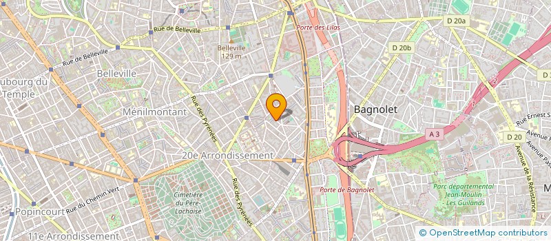 localisation de l'entreprise OBY  PARIS