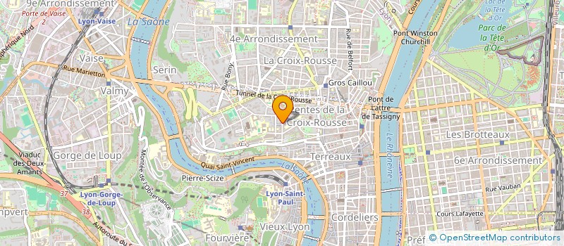 localisation de l'entreprise OBY INTERNATIONAL à LYON