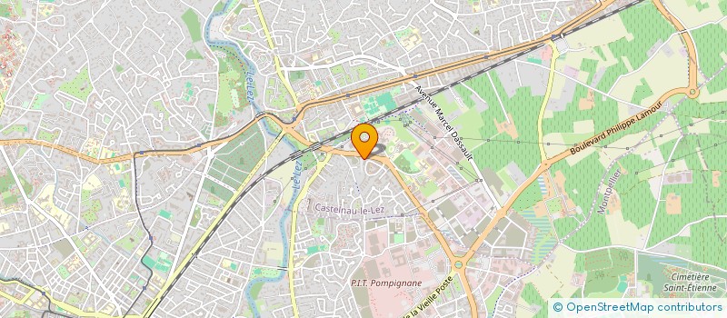 localisation de l'entreprise OBYZ à CASTELNAU-LE-LEZ