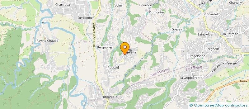 localisation de l'entreprise OC BOIS  LAMENTIN