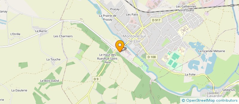 localisation de l'entreprise OC-CHA  MONTOIRE-SUR-LE-LOIR