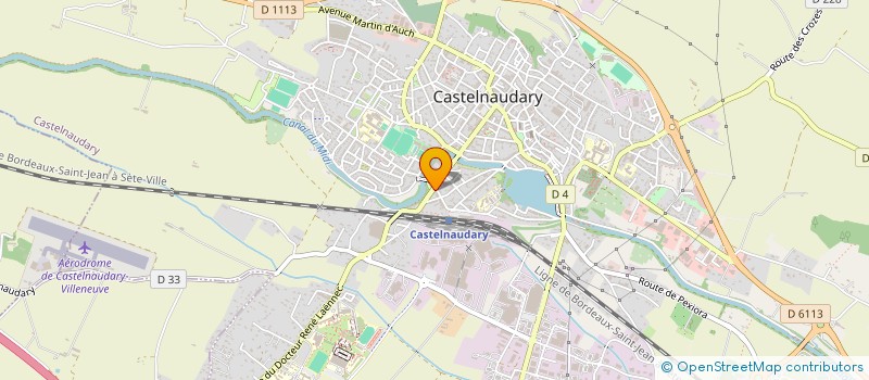 localisation de l'entreprise OC'CIDIAG à CASTELNAUDARY