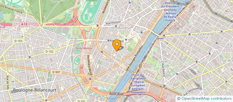 localisation de l'entreprise OC & CO  PARIS