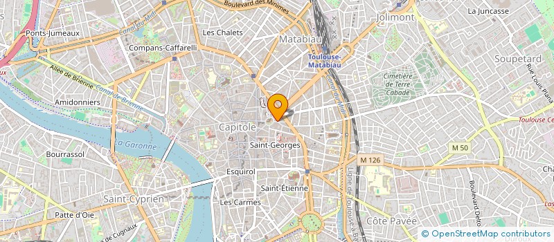 localisation de l'entreprise OC & CO à TOULOUSE