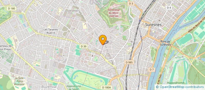 localisation de l'entreprise OC COACHING à RUEIL-MALMAISON