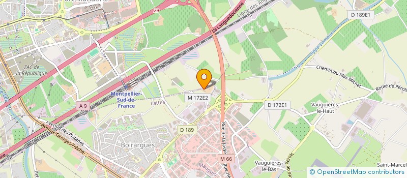 localisation de l'entreprise OC'CONSIGNE à LATTES