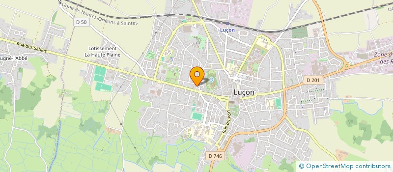 localisation de l'entreprise OC CONSULTING à LUCON