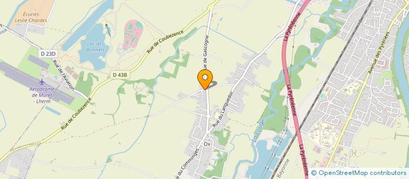 localisation de l'entreprise OC CONSULTING  MURET