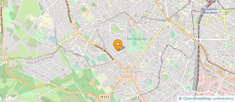 localisation de l'entreprise OC DEVELOPPEMENT à MONTPELLIER