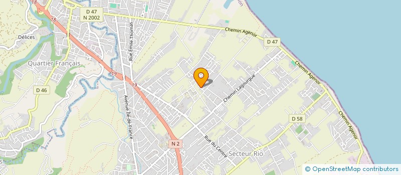 localisation de l'entreprise OC &DIA  SAINT-ANDRE