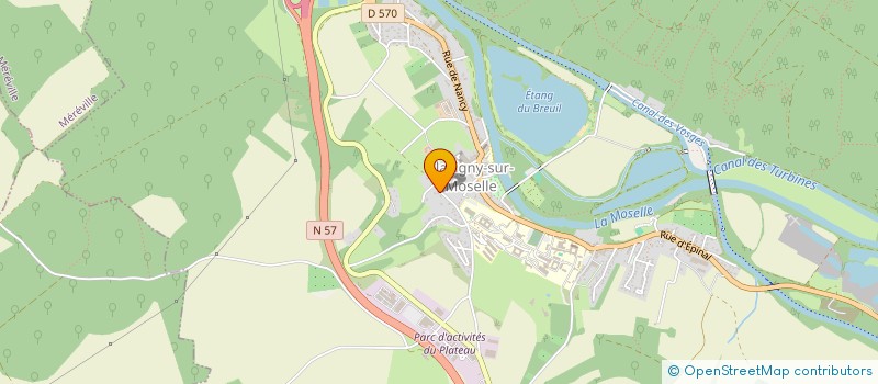 localisation de l'entreprise OC EXPERTISES  FLAVIGNY-SUR-MOSELLE