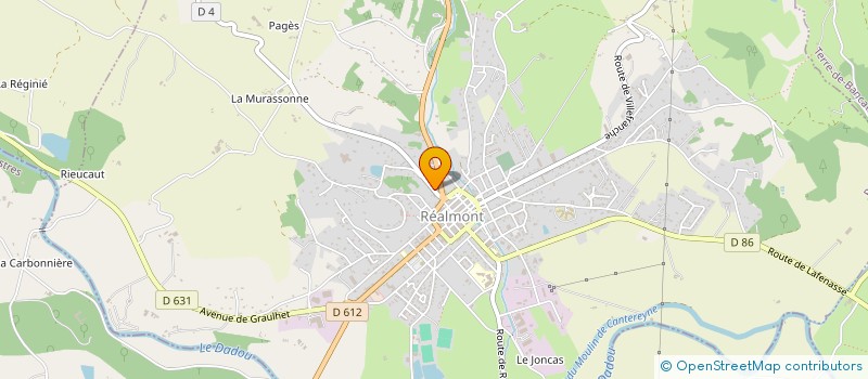 localisation de l'entreprise OC-FINANCES  FONSORBES