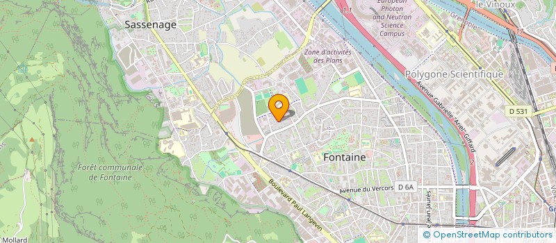 localisation de l'entreprise OC GROUP  FONTAINE