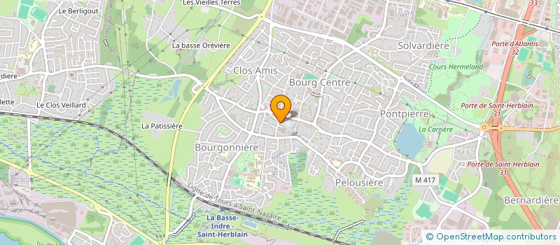 localisation de l'entreprise OC-IMMO  SAINT-HERBLAIN