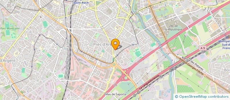 localisation de l'entreprise OC IMMO DEVELOPPEMENT à MONTPELLIER