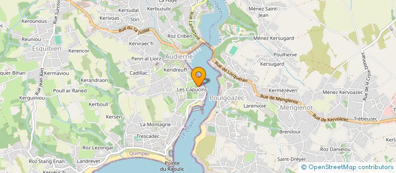 localisation de l'entreprise OC IMMO ST PATERN  AUDIERNE