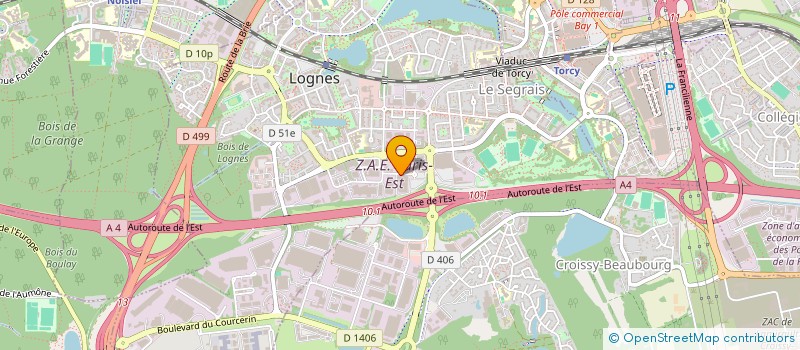 localisation de l'entreprise OC MANAGEMENT à LOGNES