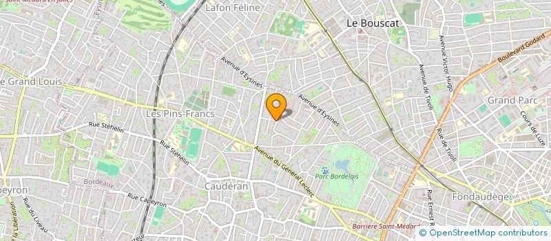 localisation de l'entreprise OC PATRIMOINE  BORDEAUX