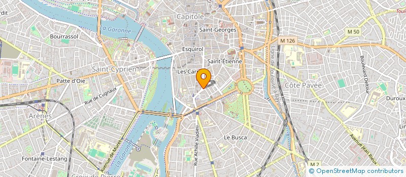 localisation de l'entreprise OC PRO à TOULOUSE