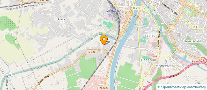 localisation de l'entreprise OC-RISC  ESCATALENS