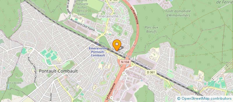 localisation de l'entreprise OC2R  EMERAINVILLE