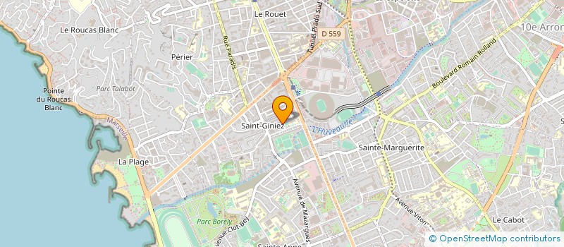 localisation de l'entreprise OCA  MARSEILLE