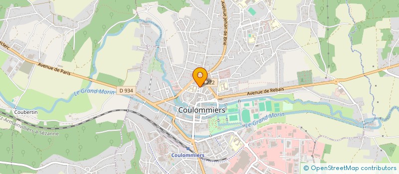 localisation de l'entreprise OCACHA  COULOMMIERS