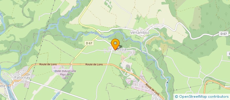 localisation de l'entreprise OCAF  BOISSIA