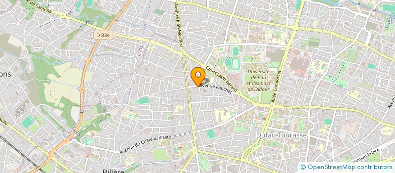 localisation de l'entreprise OCAI PARTICULIERS à PAU