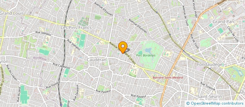 localisation de l'entreprise OCAK  BORDEAUX