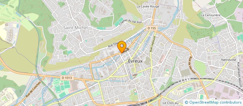 localisation de l'entreprise OCAK CONSTRUCTION  EVREUX