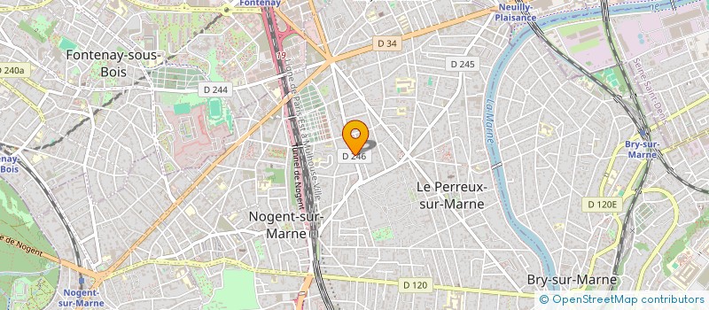 localisation de l'entreprise OCALA 95  LE PERREUX-SUR-MARNE