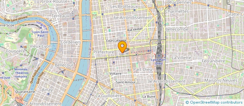 localisation de l'entreprise OCALA OPTIQUE  LYON