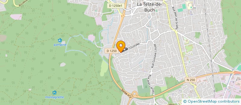 localisation de l'entreprise OCAM à LA TESTE-DE-BUCH