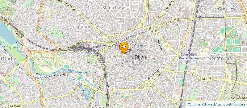 localisation de l'entreprise OCAM CONSULTANT SAS à DIJON