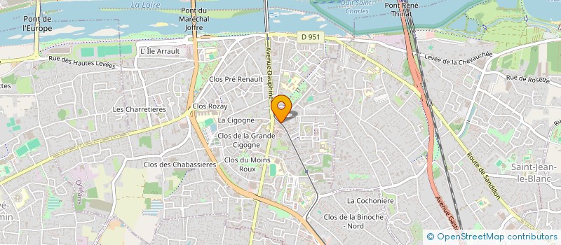 localisation de l'entreprise OCAMPUS - FEDERATION DES ASSOCIATIONS ETUDIANTES D'ORLEANS à ORLEANS