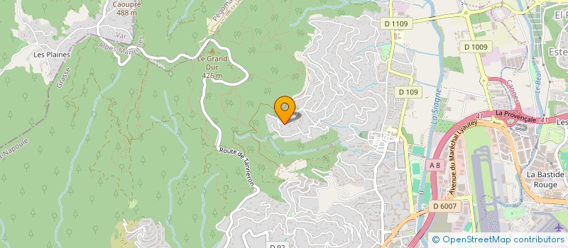 localisation de l'entreprise OCAPORA  MANDELIEU-LA-NAPOULE